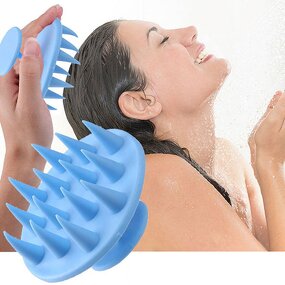 Silicone Shampoo Comb Manufacturer - Factory Soft Waterproof Head Health Care Dandruff Removal Hair Washing Scrubber Tool