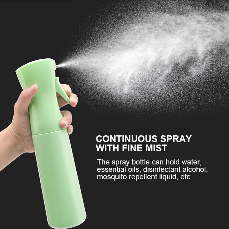 Mist Spray Bottle Manufacturer - Ultra-Fine Continuous 300ml Empty Refillable Sprayer for Hairstyling Facial Care Tool