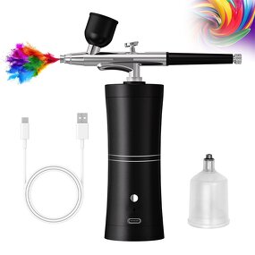 Airbrush Kit Manufacturer - Professional Paint Cordless Rechargeable Air Compressor Gun Spray for Nail Art Salon Makeup Cake