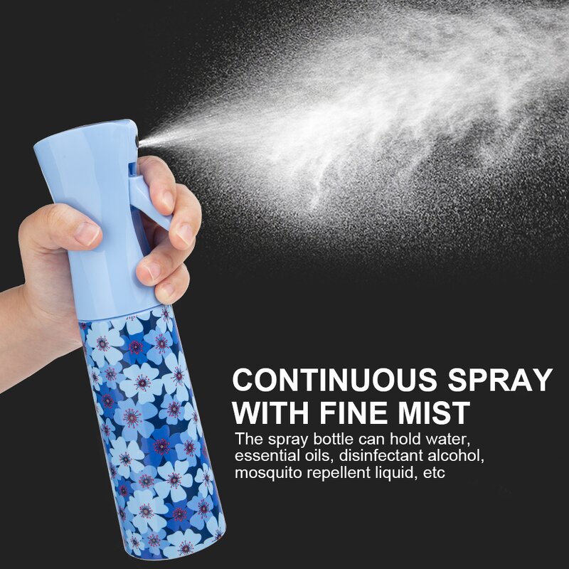 Mist Spray Bottle Manufacturer - Custom 200Ml Macaron Plastic Ultra-Fine Continuous Sprayer for Hair Salons