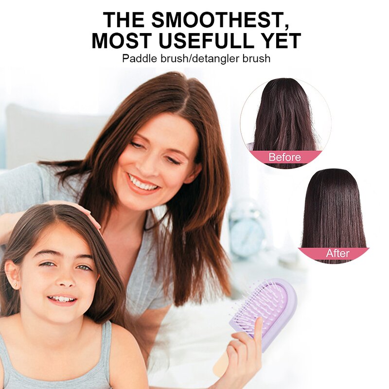 Hair Air Cushion Comb Manufacturer - New Ice Cream Shape Mini Soft Bristles Scalp Massage Detangler for Girls