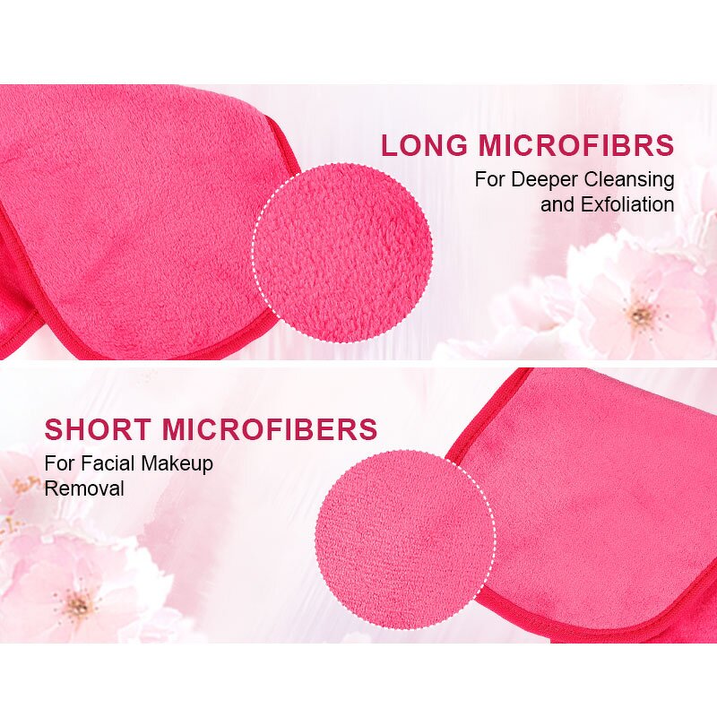 Facial Cleansing Pads Manufacturer - Wholesale Washable Reusable Soft Microfiber Beauty Clean Tool Makeup Remover Towel