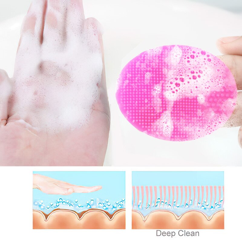 Facial Cleansing Brush Set Manufacturer - 3 in 1 Manual Touch Skincare Face Scubber Nose Blackhead Remover Exfoliating Tool