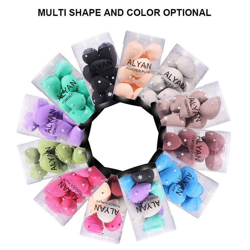 Makeup Sponges Set Manufacturer - Wholesale Multi-Colored Latex-Free Dry Wet Use Small Cosmetic Mini Beauty Egg Tool for Foundation