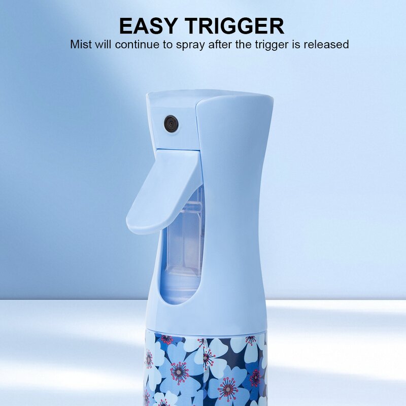 Mist Spray Bottle Manufacturer - Custom 200Ml Macaron Plastic Ultra-Fine Continuous Sprayer for Hair Salons