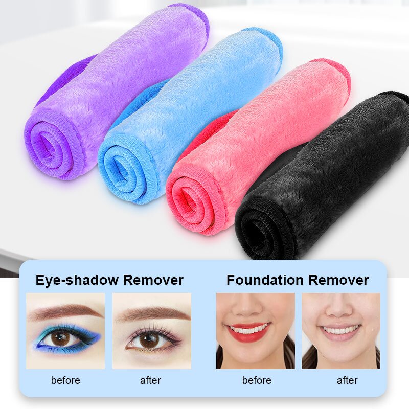 Facial Cleansing Pads Manufacturer - Wholesale Washable Reusable Soft Microfiber Beauty Clean Tool Makeup Remover Towel