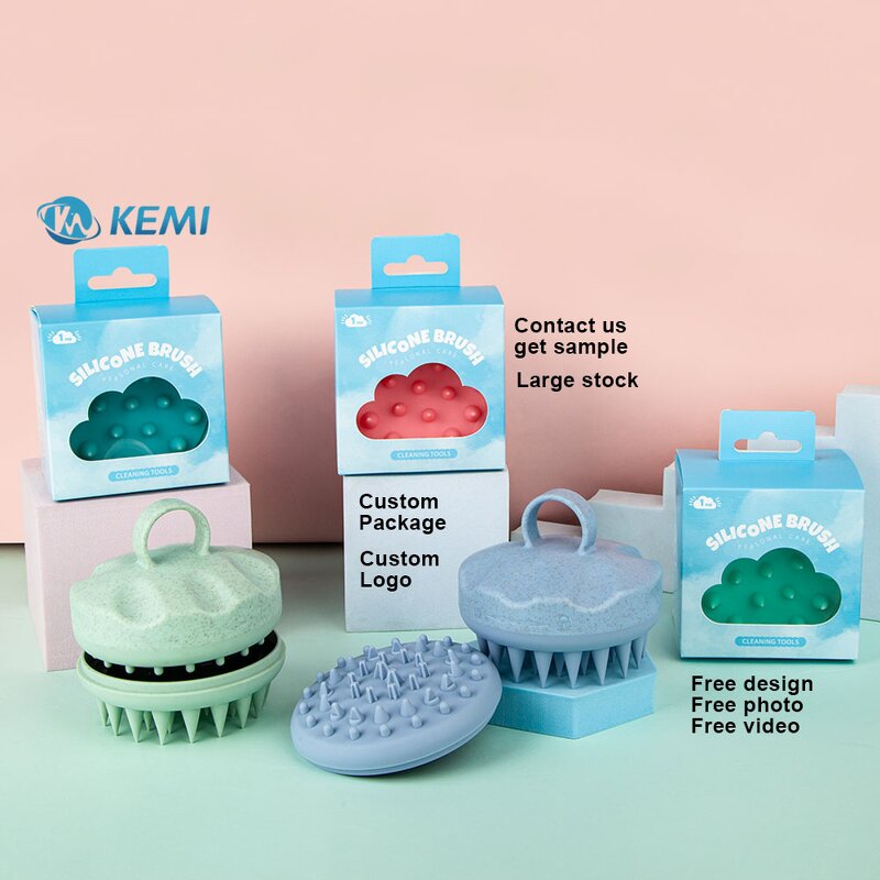 Scalp Massager Comb Manufacturer - Eco-friendly Silicone Head Washer Shower Scrubber for Dandruff Removing