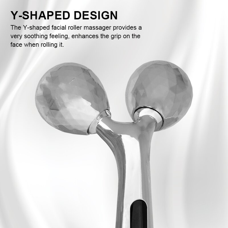 Facial Roller Manufacturer - OEM Custom 3D ABS Body Lifting Massager Metal Beauty Bar for Slimming Legs Arms