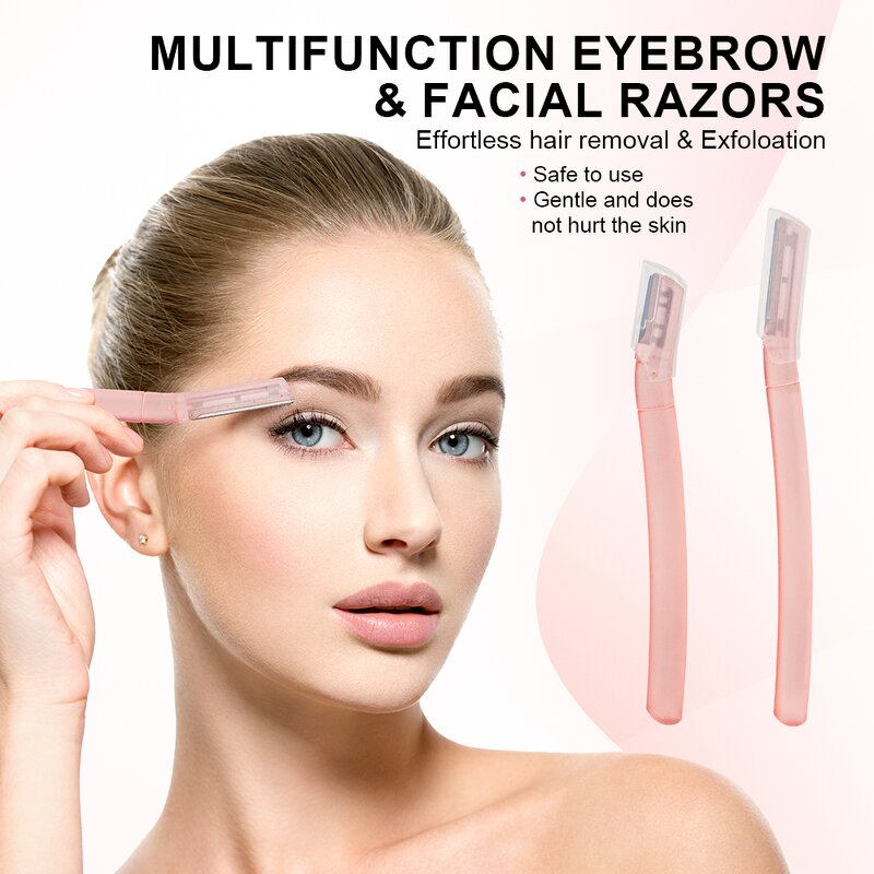 Eyebrow Razor Set Manufacturer - Custom Hair Identifier Spray Skin Care Moisturizing Nourishing Body Face Hair Shaving Tool