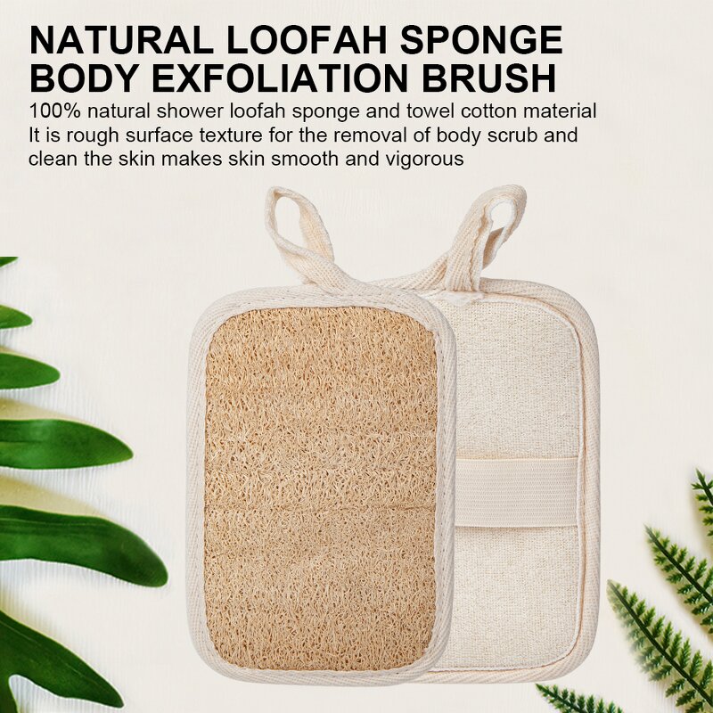 Loofah Sponge Brush Manufacturer - Wholesale Eco Friendly Natural Biodegradable Luffa Deep Cleaning Back Scrubber
