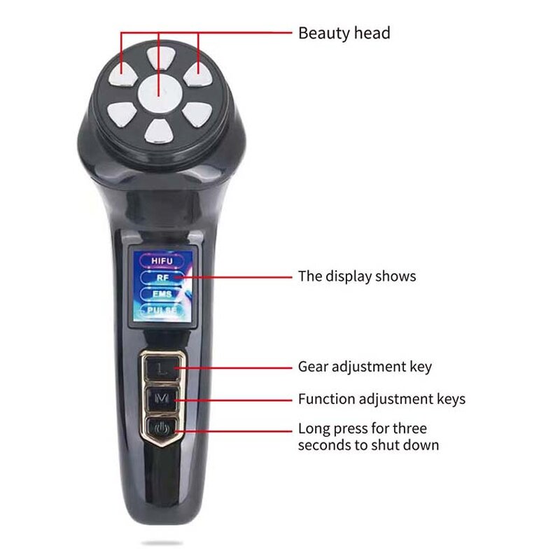 Gold RF Microneedling Machine Manufacturer - Professional 2 in 1 Crystallite Depth 8 Skin Tightening Device