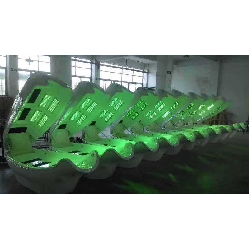 Red Light Therapy Spa Capsule Manufacturer - Dry Spa Sauna With Led Light 8pcs Led Pads Device