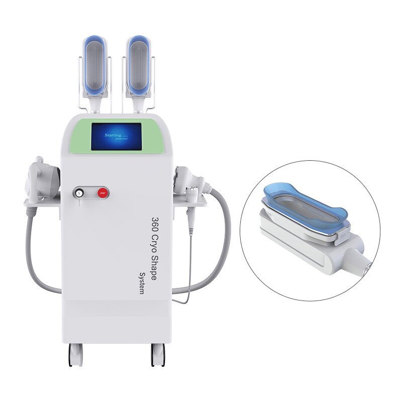 Vertical 360 Cryolipolysis Machine Manufacturer - Double Chin 1600W Weight Loss Fat Removal Device