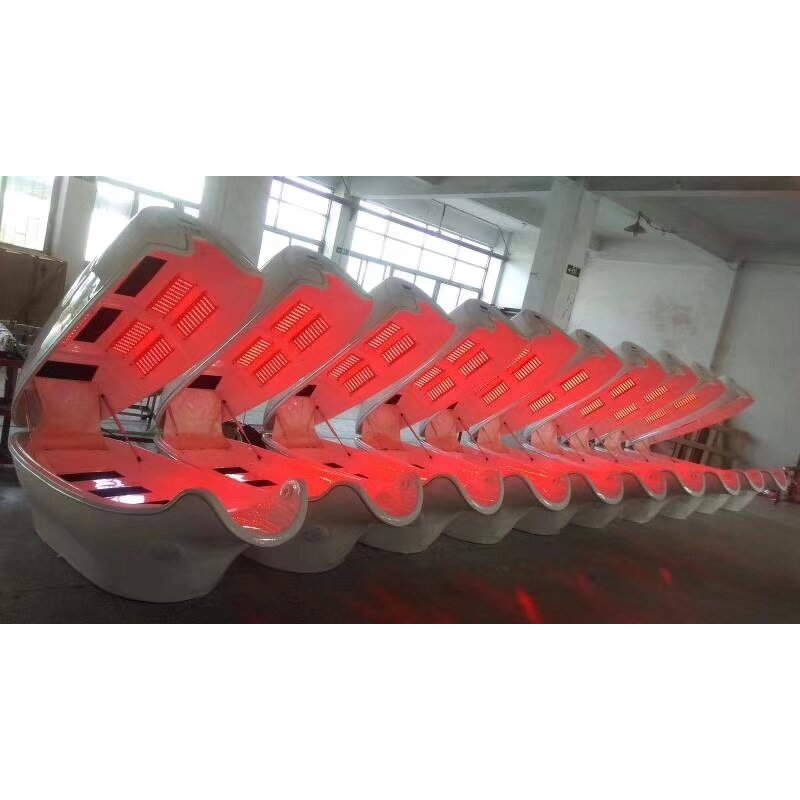 Red Light Therapy Spa Capsule Manufacturer - Dry Spa Sauna With Led Light 8pcs Led Pads Device