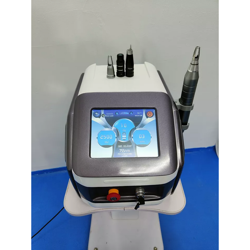 Picosecond Laser Tattoo Removal Machine Manufacturer - 1500w 532nm 755nm 1064nm 2mm-10mm Spot Size