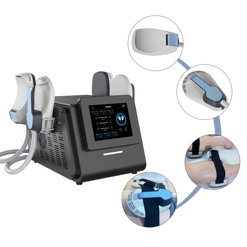 HI EMT Pro Slimming Machine Manufacturer - 4 Handles EMS Muscle Stimulator Body Building Beauty Device