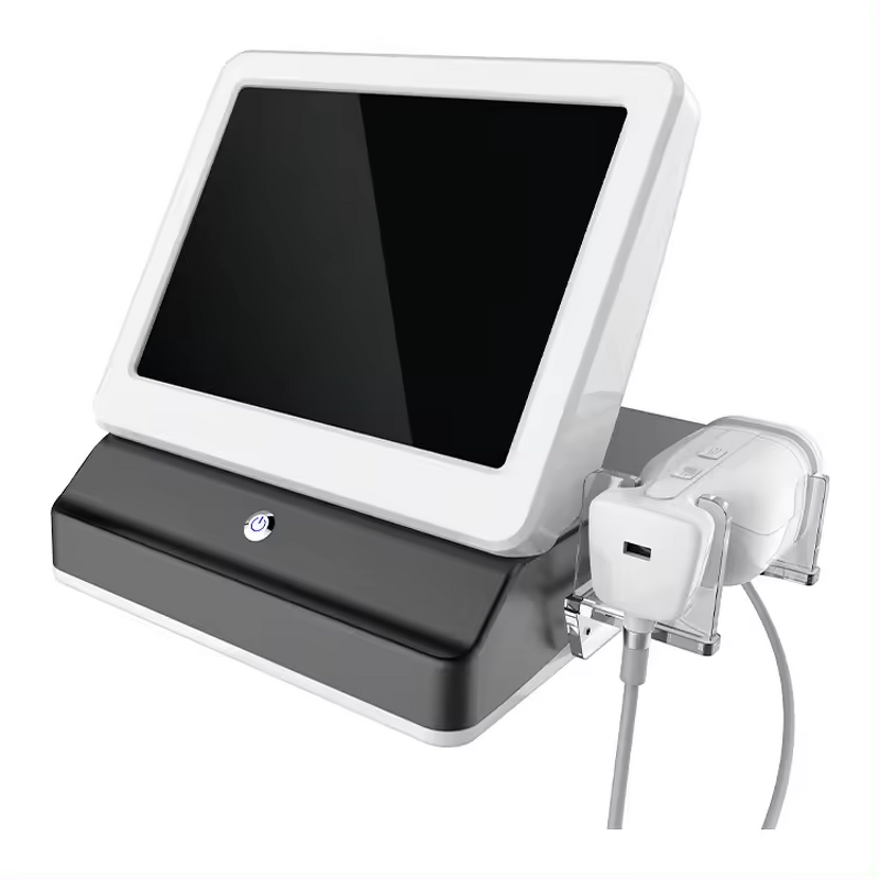 12d Ice Hifu Machine Manufacturer - Stainless Steel ABS Desktop Face Care Machine UK/EU/US Plugs