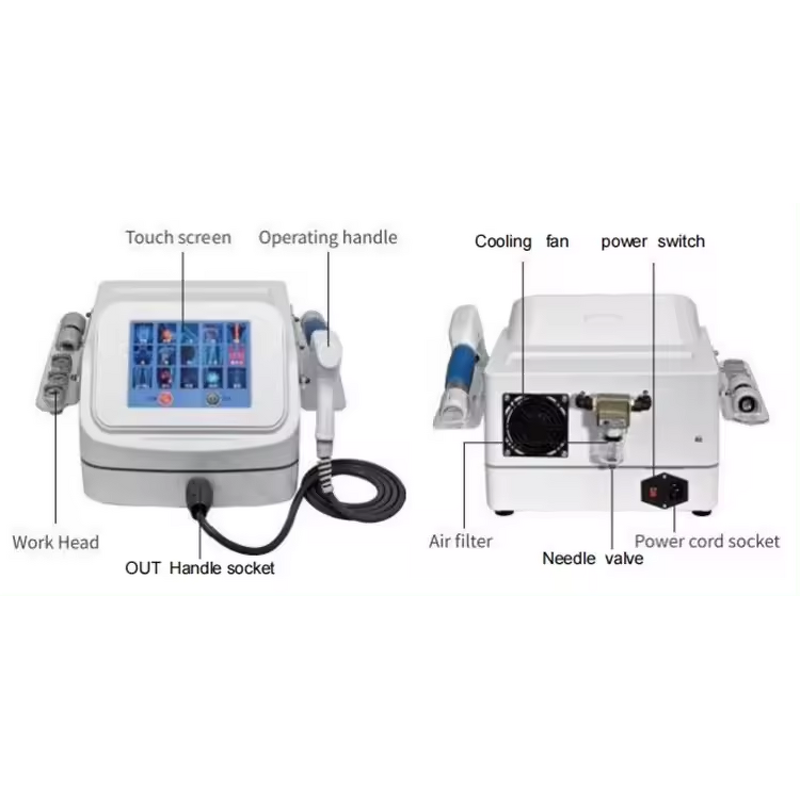 Shock Wave Therapy Machine Manufacturer - Portable 50-130 Mj Professional Ready to Ship Device