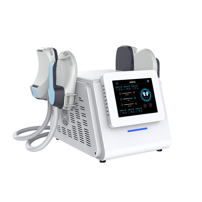 EMS Muscle Stimulator Manufacturer - Professional 4 Handles Muscle Body Building Slimming Device