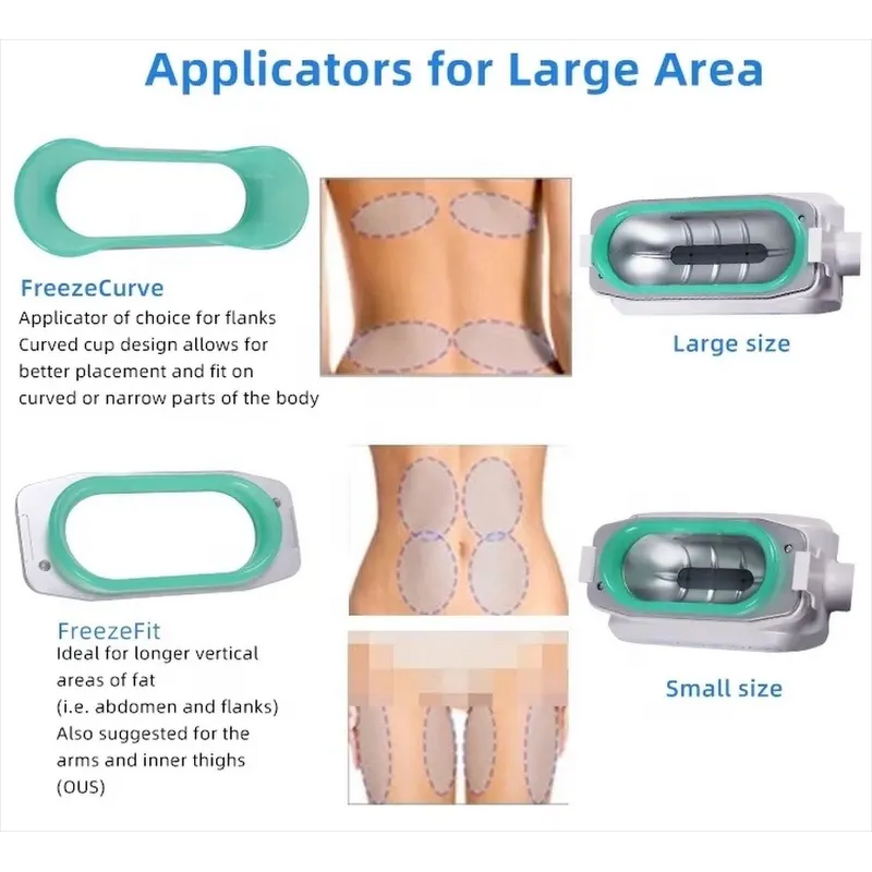 360 Cryolipolysis Slimming Machine Manufacturer - 5 in 1 Monpolar Vacuum 40k Cavitation RF Skin Tightening Device