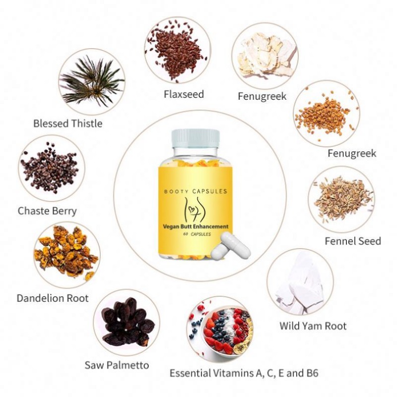 2022 Hot 3 Days Big Enhancement Bigger Natural Weight Gain Tablet s and the Fastest Buttock Capsule Bigger Butt Pill