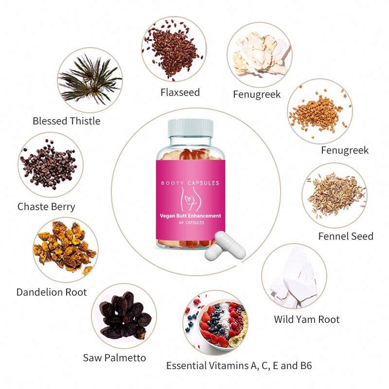 2022 Hot 3 Days Big Enhancement Bigger Natural Weight Gain Tablet s and the Fastest Buttock Capsule Bigger Butt Pill