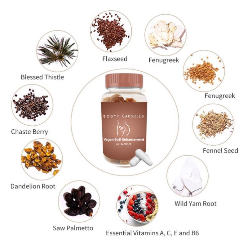 2022 Hot 3 Days Big Enhancement Bigger Natural Weight Gain Tablet s and the Fastest Buttock Capsule Bigger Butt Pill