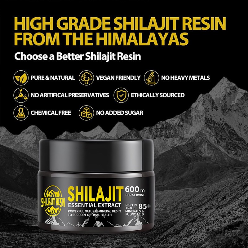 Shilajit Resin Manufacturer - OEM Himalayan Fulvic Acid Supplement
