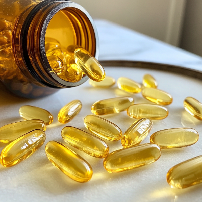 Fish Oil Softgels Factory - OEM Adult Brain Health Supplement