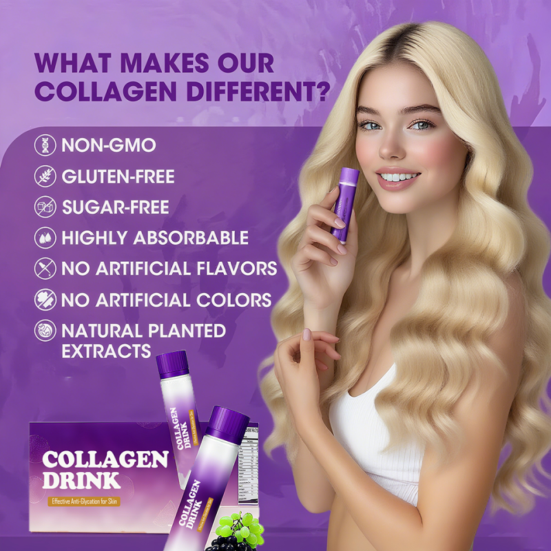 Grape Seed Liquid Manufacturer - OEM Sugar Free Skin Elasticity