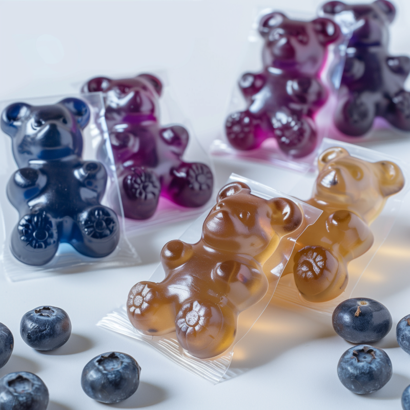 Eye Care Gummies Manufacturer - OEM Custom Blueberry Soft Candy
