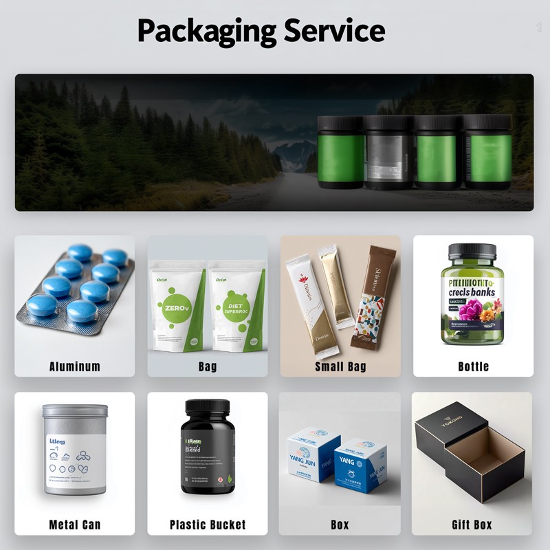 Maca Root Capsules Factory - OEM Organic Black Maca Extract