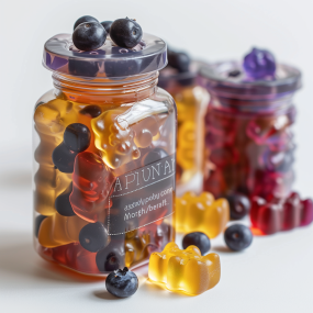 Blueberry Gummies Factory - OEM Natural Sight Care Candy