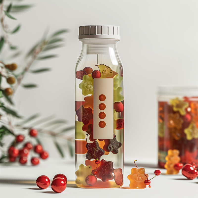 Eye Care Gummies Factory - OEM Cartoon Blueberry Soft Candy