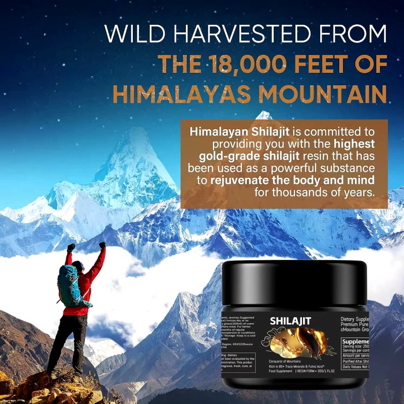 Shilajit Resin Factory - OEM Private Label Herbal Supplement