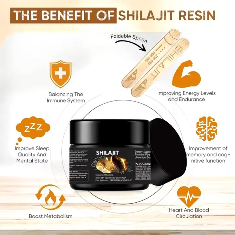 Shilajit Resin Factory - OEM Private Label Herbal Supplement