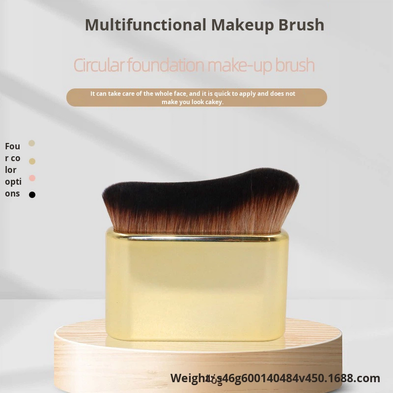 Foundation Brush Manufacturer - Wave-Shaped Nylon Non-Marking Non-Absorbing Lightweight Moisturizing Face
