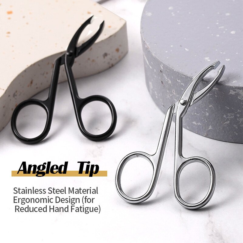 Salon Tweezers Manufacturer - Portable Beauty Tool Stainless Steel with Easy Scissor Handle for Men Women