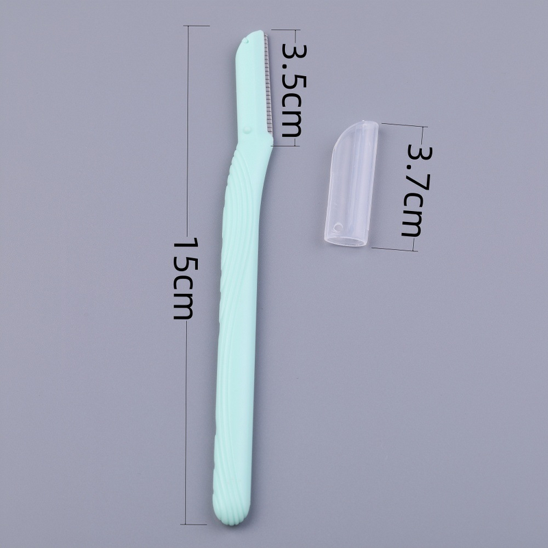 Eyebrow Razor Manufacturer - Wholesale Women Anti-Scratch Stainless Steel & Plastic Macro Blade Sharp Trimming Knife