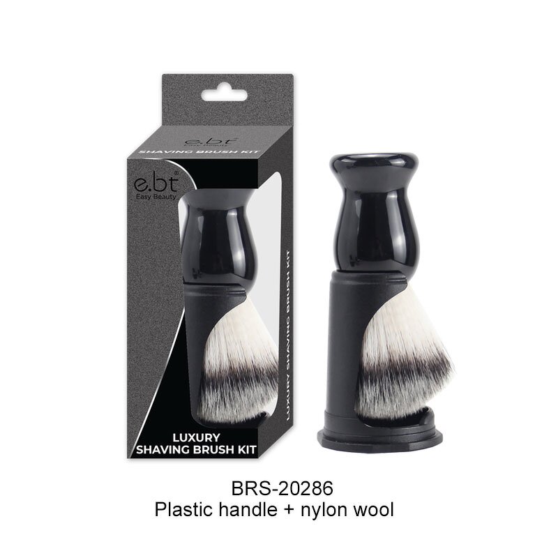 Shaving Razor Set Manufacturer - Classic Black Safety Mini Stainless Steel with Black Badger Shaving Brush