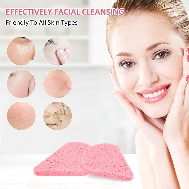 Facial Cleansing Sponge Manufacturer - Hot Sale Customizable Spa Estheticians Massage Package Popular Compressed Makeup