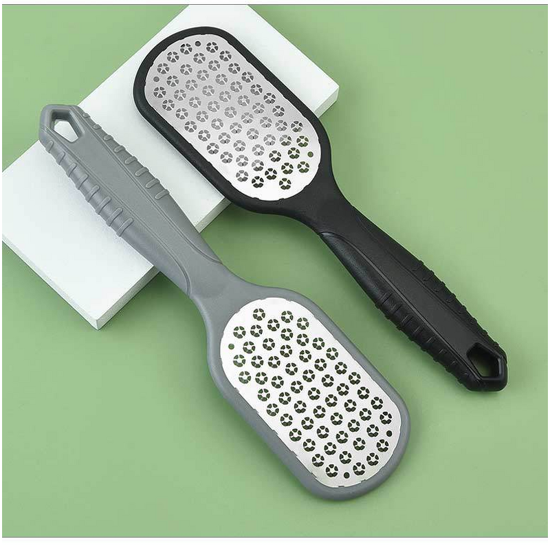Foot File Manufacturer - Stainless Steel Double-Sided Eco-friendly with 80# Sandpaper Pad for Callous Trimming