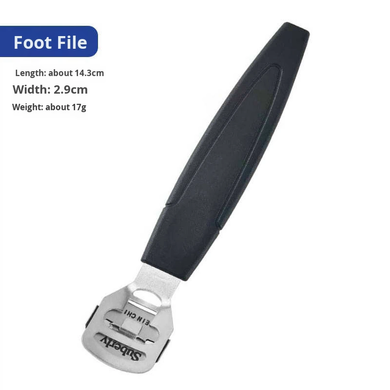 Pedicure Set Manufacturer - Factory Direct Double-Sided Portable Professional PP+Stainless Steel Callus Remover