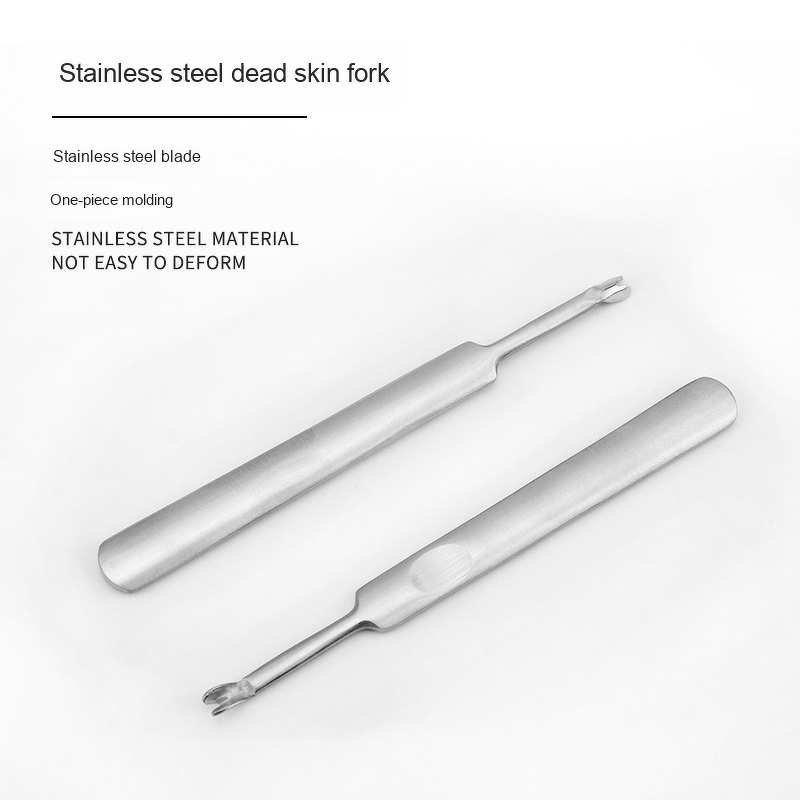 Cuticle Fork Manufacturer - Stainless Steel U-Shaped Sharp Remover File for Nail Care