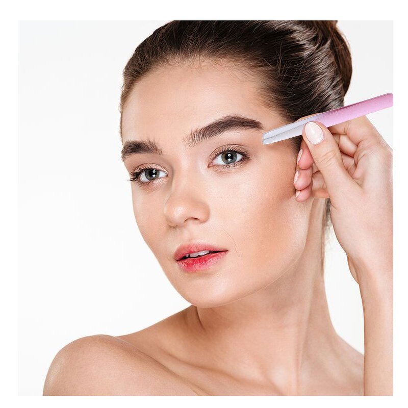 Eyebrow Tweezers Manufacturer - Colorful Beauty Care Cosmetic Stainless Steel Eyelash Extension