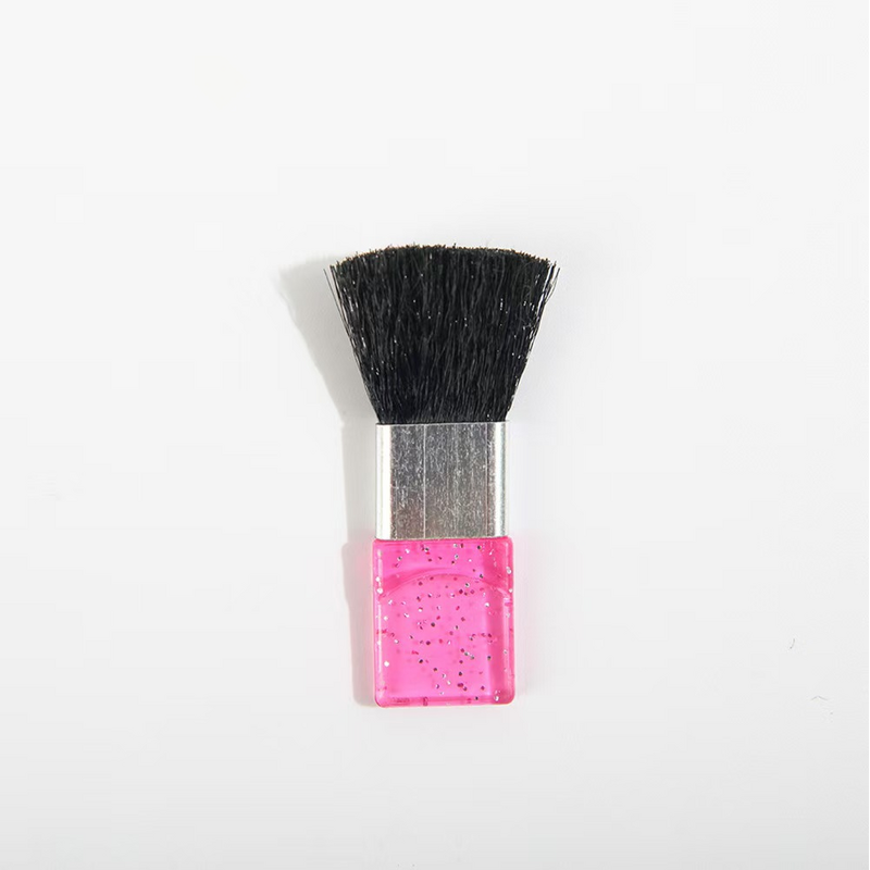 Blush Brush Manufacturer - Hot-Selling Single Flat Cheek Mini Beginners Small Loose Powder Artificial Fiber Portable