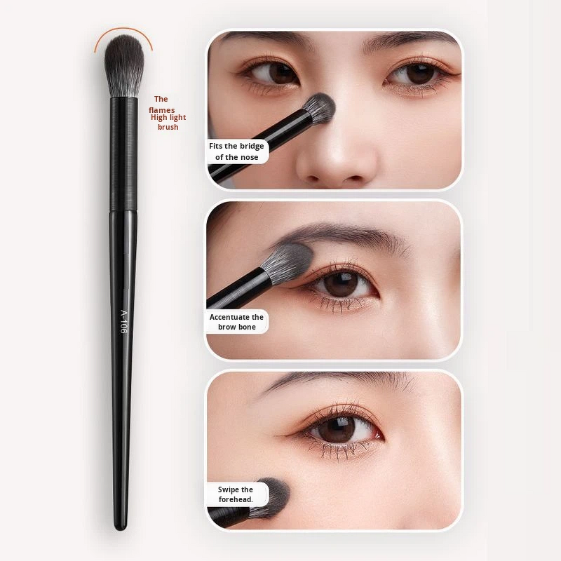 Makeup Brush Manufacturer - Wholesales Single Precise Brush for Eye Concealer 3 Size