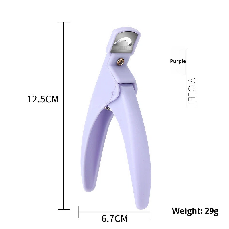 Nail Clipper Manufacturer - Factory Wholesale Plastic Straight Edge & U-shaped for DIY French Nails