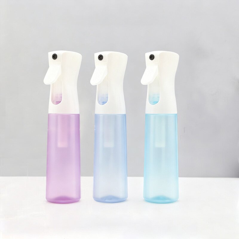 Hair Spray Bottle Manufacturer - 300ml Plastic Fine Continuous Water Mister for Hairstyling Skin Care Cleaning Plants