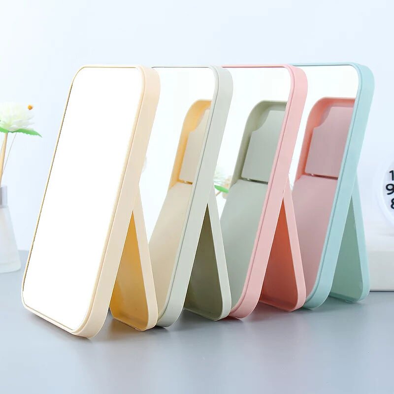 Makeup Mirror Manufacturer - Single Sided Standing Dressing Table Plastic Vanity for Women Girls
